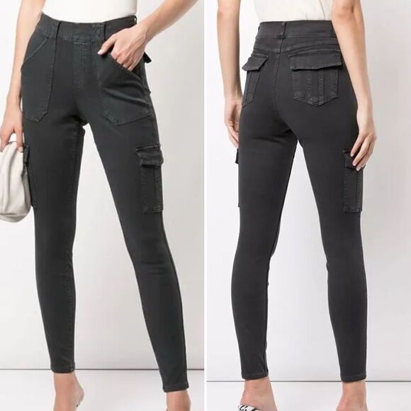 Spanx Stretch Twill Ankle Cargo Pant - Picture 1 of 7